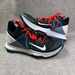 Nike Lebron Witness 4 Mens 9.5 Black Red Basketball Athletic‎ BV7427-005